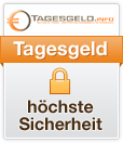 Tagesgeld-Testsieger - sicherste Bankl